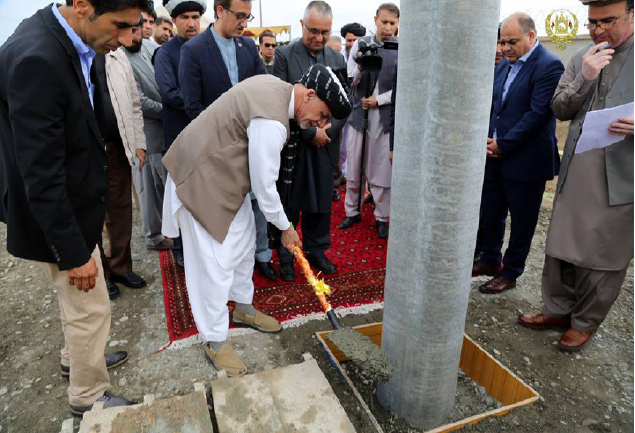President Ghani Inaugurates Several Projects in Khost